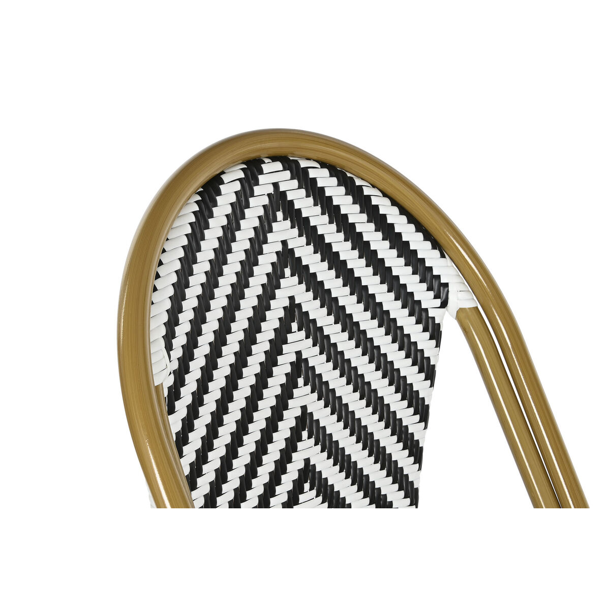 Табурет Home ESPRIT Двухцветный Металл синтетический ротанг 48 x 60 x 121 cm-3