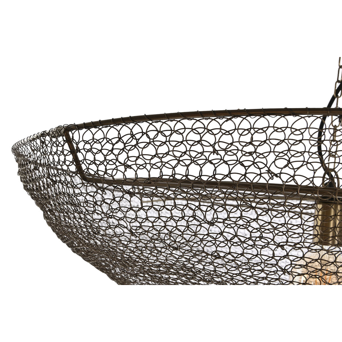 لامپ سقف خانه ESPRIT مس فلز آهن 50 W 90 x 90 x 20 سانتی متر-7