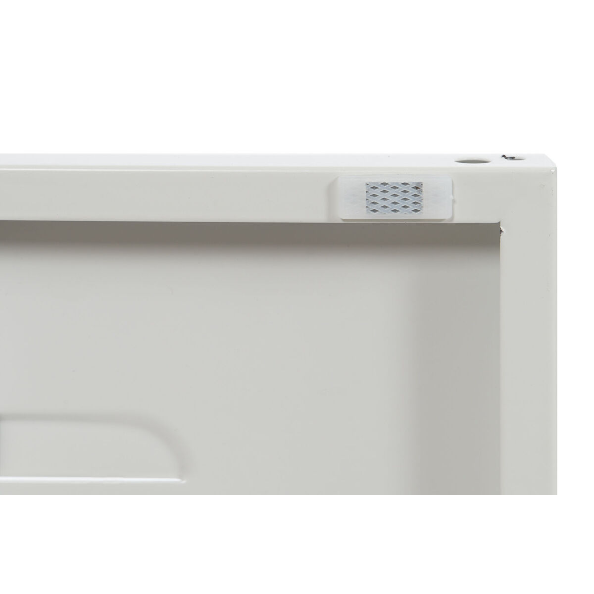 Ночной столик Home ESPRIT Белый Металл 35 x 35 x 51 cm-5