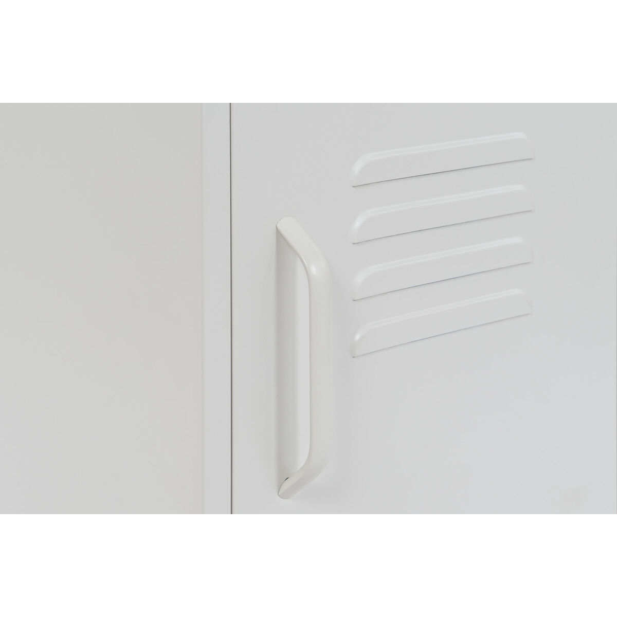 Ночной столик Home ESPRIT Белый Металл 35 x 35 x 51 cm-6