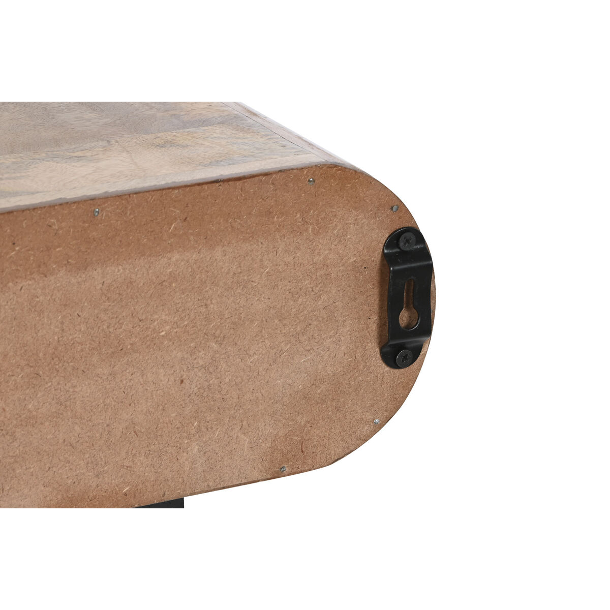 Home ESPRIT Console Brown Black Iron Mango Wood 90 x 35 x 75 cm-7