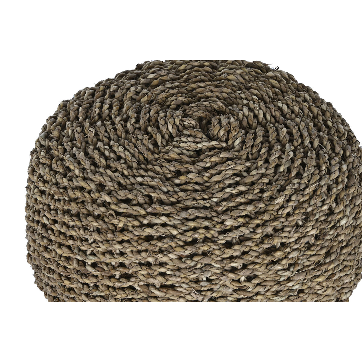 Табурет Home ESPRIT Бежевый Натуральный Тик волокно 32 x 32 x 75 cm-2