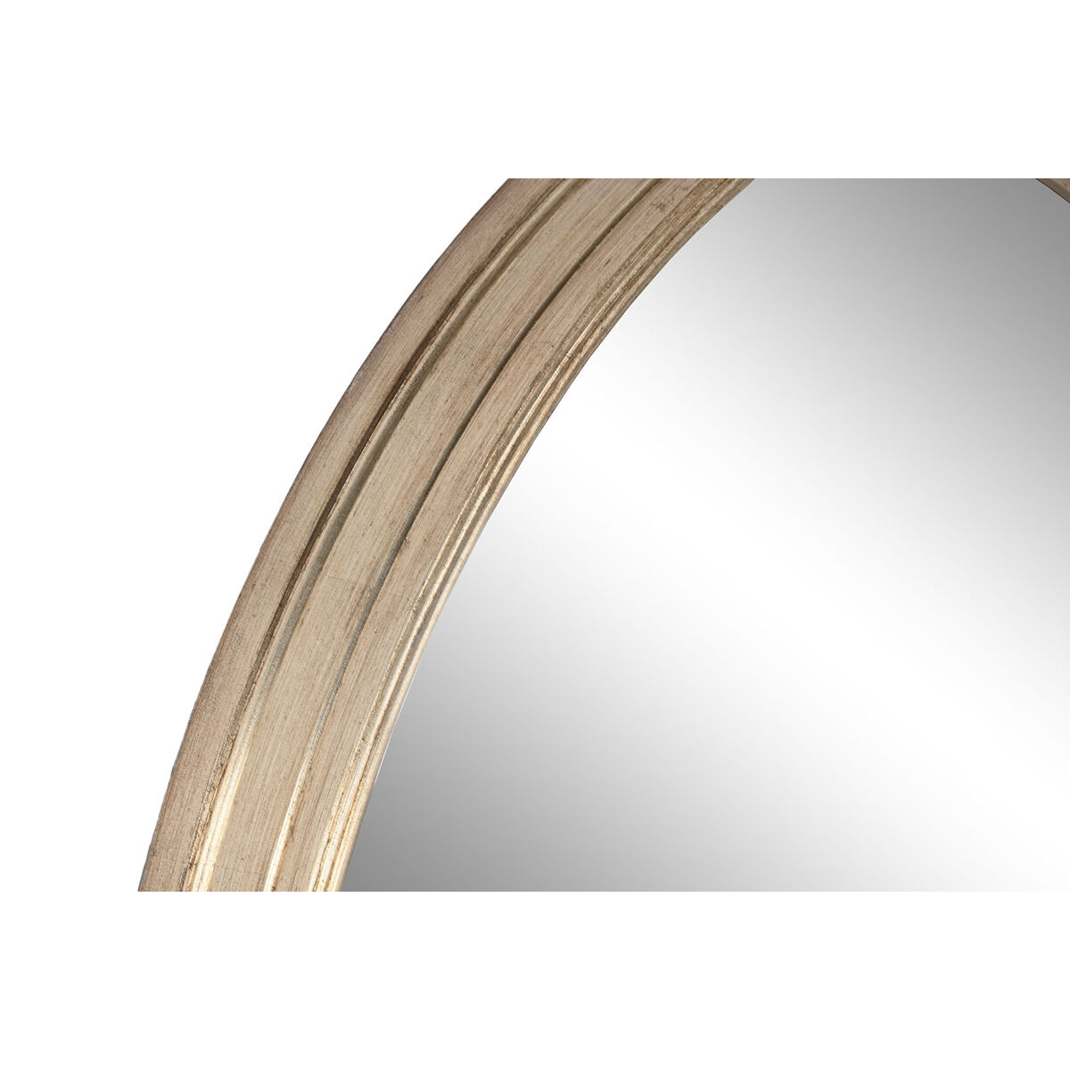 Настенное зеркало Home ESPRIT Позолоченный Деревянный Зеркало романтик 103 x 8,5 x 103 cm-2