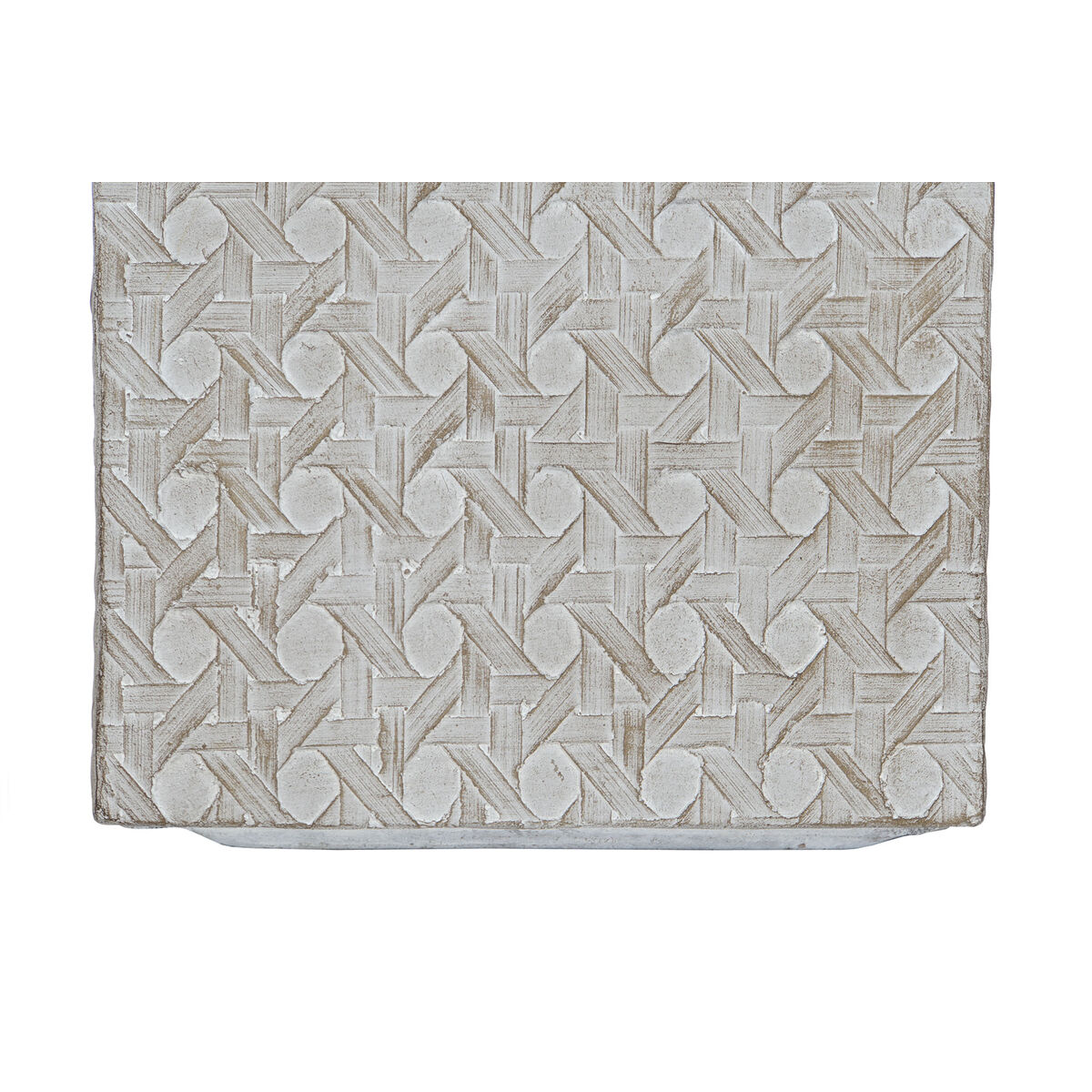 Kit de toux Home ESPRIT Beige Fibre de verre magnésium 44,5 x 44,5 x 42,5 cm (4 pièces)-5