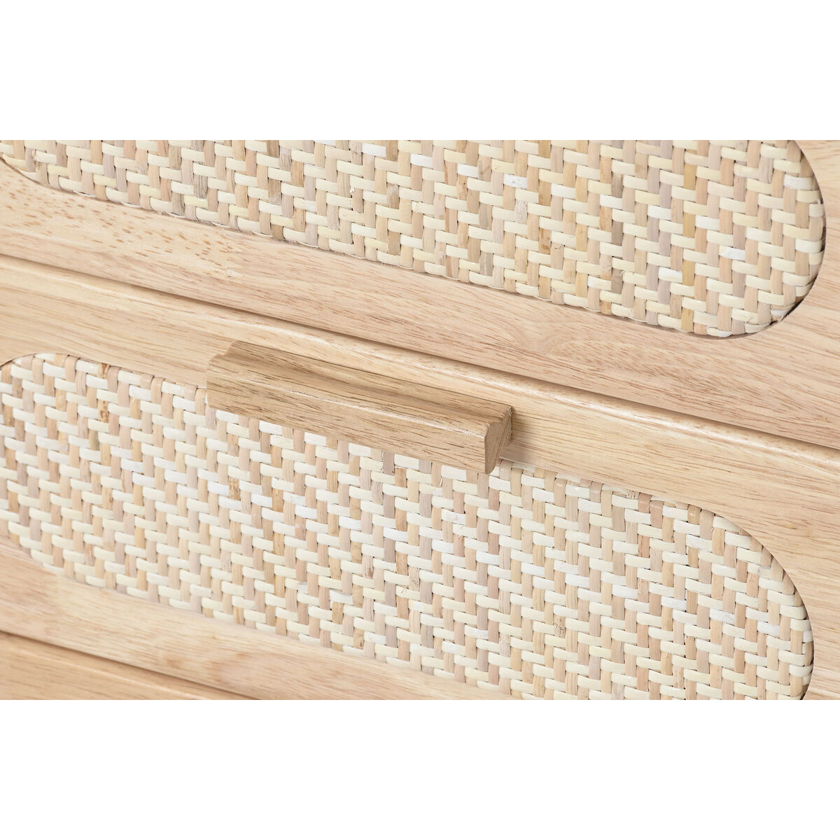 Тумба с ящиками Home ESPRIT Натуральный Металл древесина каучукового дерева 40 x 30 x 63 cm-4