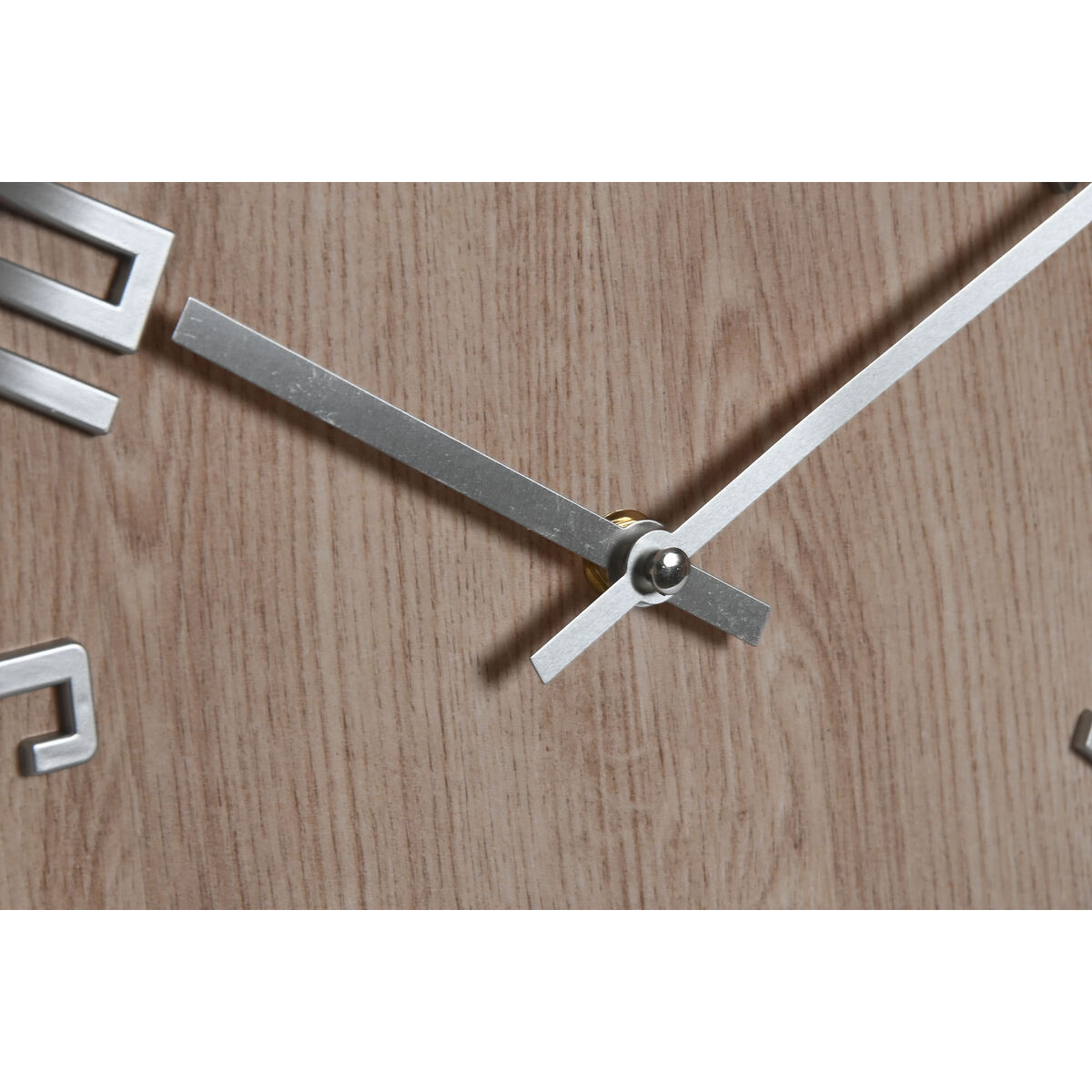 Настенное часы Home ESPRIT Белый Позолоченный Серебристый PVC 30 x 4 x 30 cm (2 штук)-2