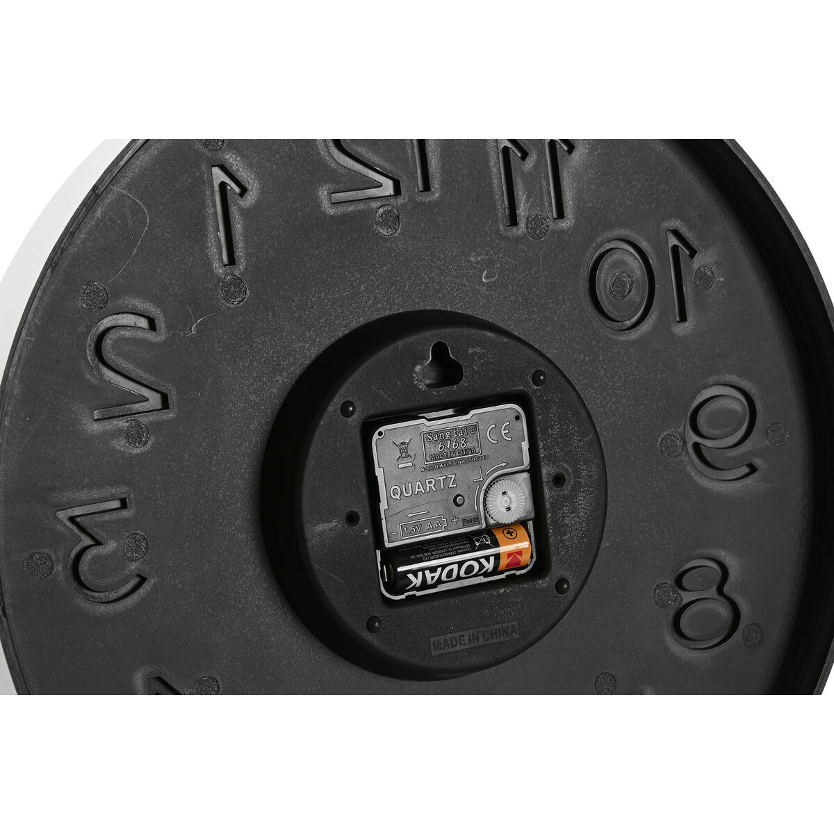 Настенное часы Home ESPRIT Синий Белый Розовый Горчица PVC 30 x 4 x 30 cm (3 штук)-4