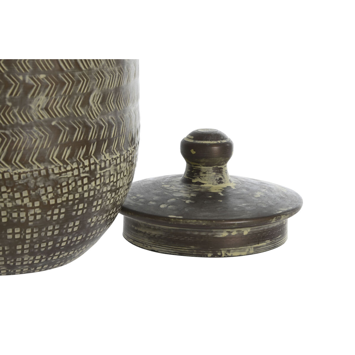 Китайская ваза Home ESPRIT Зеленый 20 x 20 x 42 cm-2