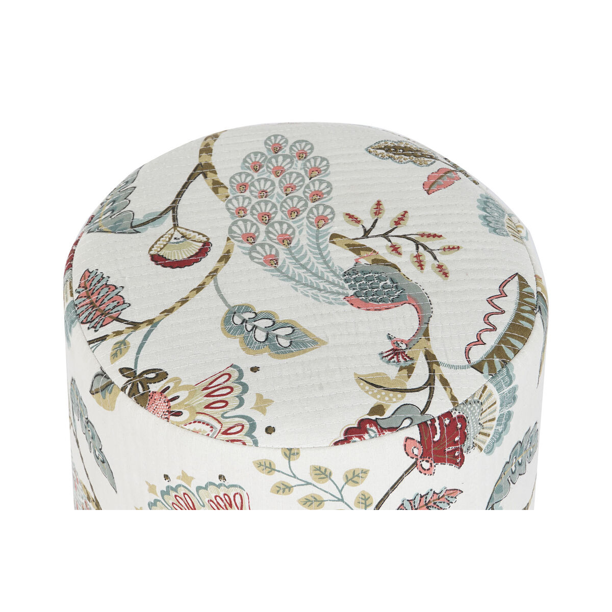 Подставка для ног Home ESPRIT Древесина манго 40 x 40 x 47 cm Белый-2