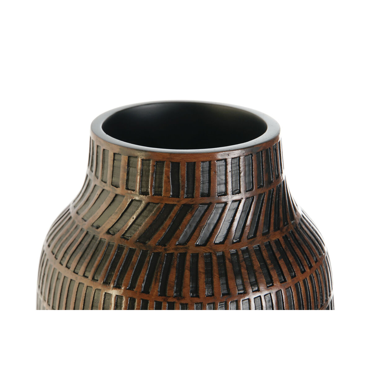 Jug Home ESPRIT Brown Black Resin Colonial 20 x 20 x 48 cm-3