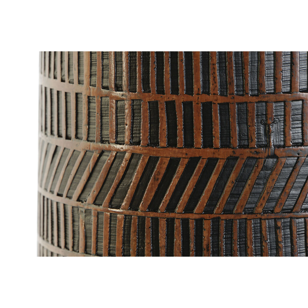 Jug Home ESPRIT Brown Black Resin Colonial 20 x 20 x 48 cm-4