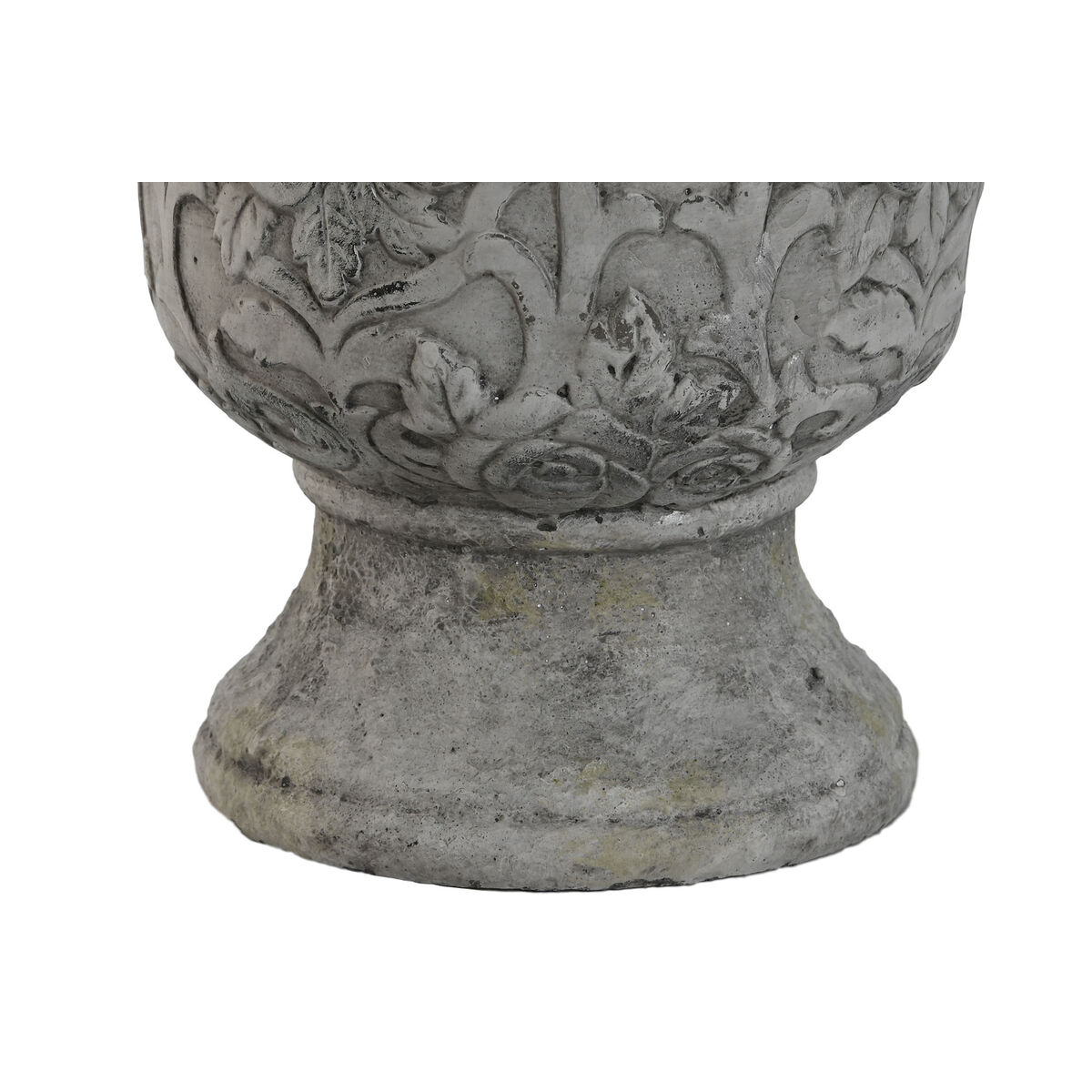 Flower Pot Stand Home ESPRIT White Grey Cement 22 x 22 x 29 cm-3