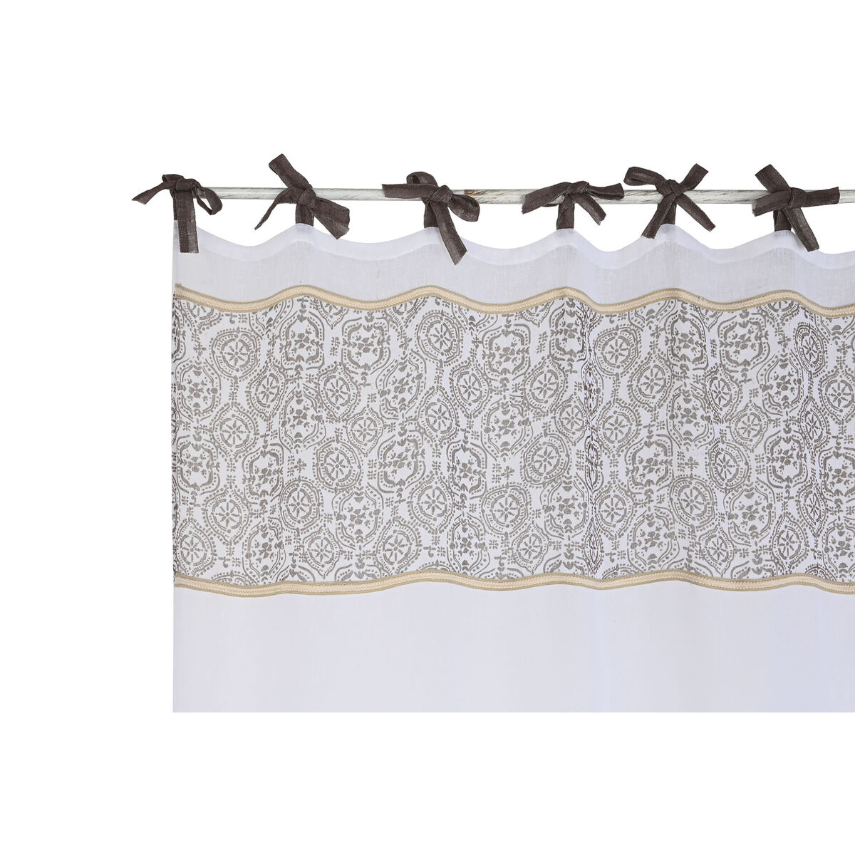 Шторы Home ESPRIT Белый Коричневый 140 x 260 x 260 cm-3