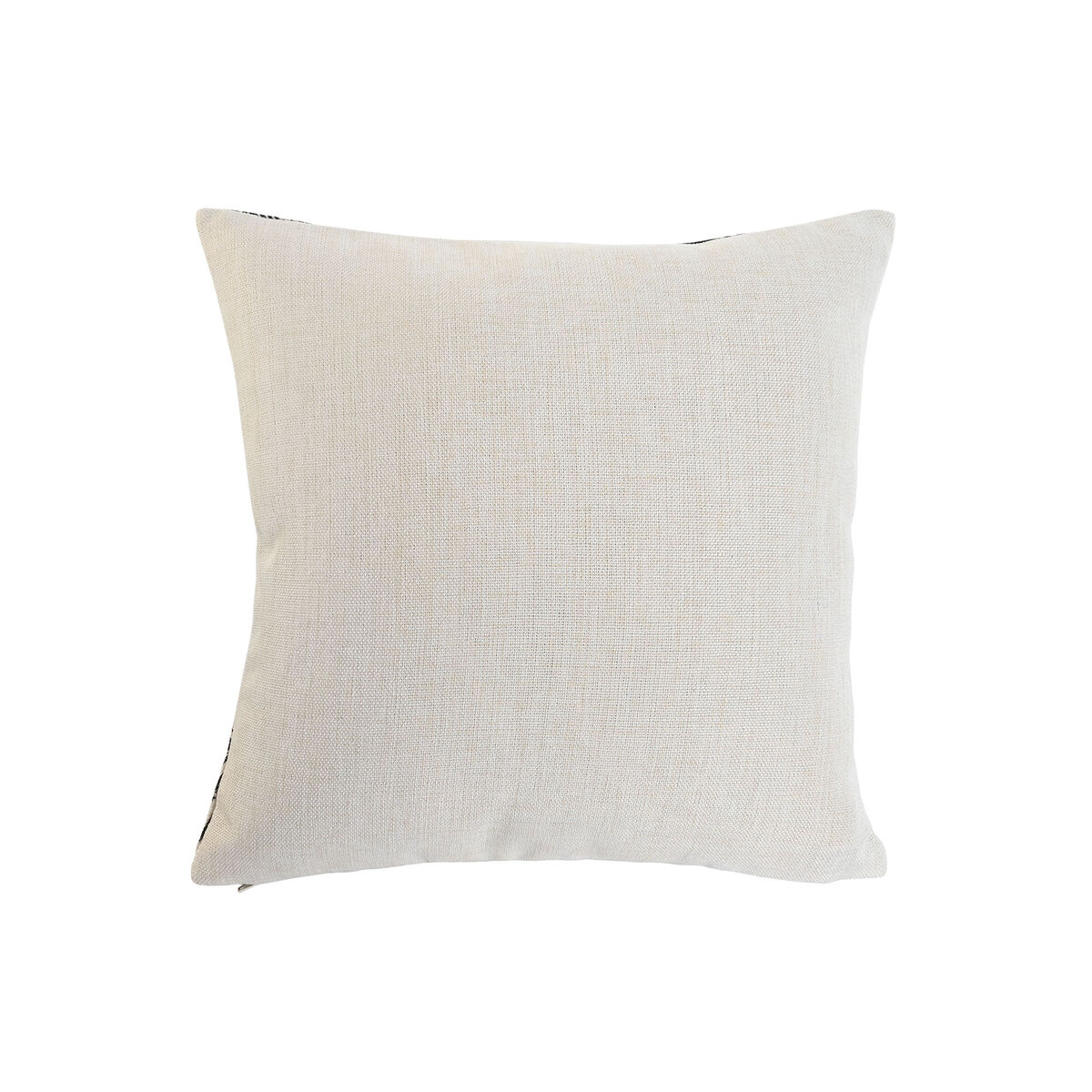 Cuscino Home ESPRIT Bianco stampa nera 45 x 15 x 45 cm-3