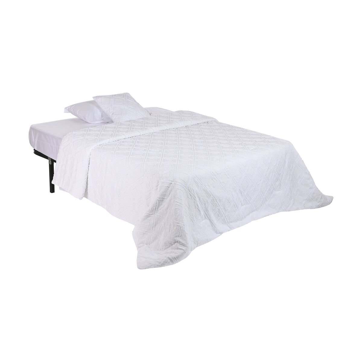 침대 덮개 홈 ESPRIT 화이트 180 x 260 cm