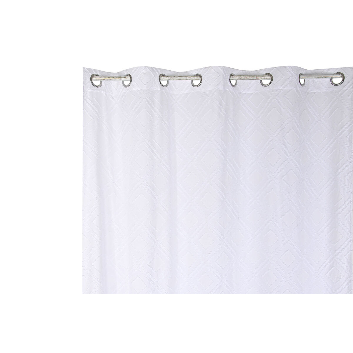 Занавес Home ESPRIT Белый 140 x 260 x 260 cm вышивка-2