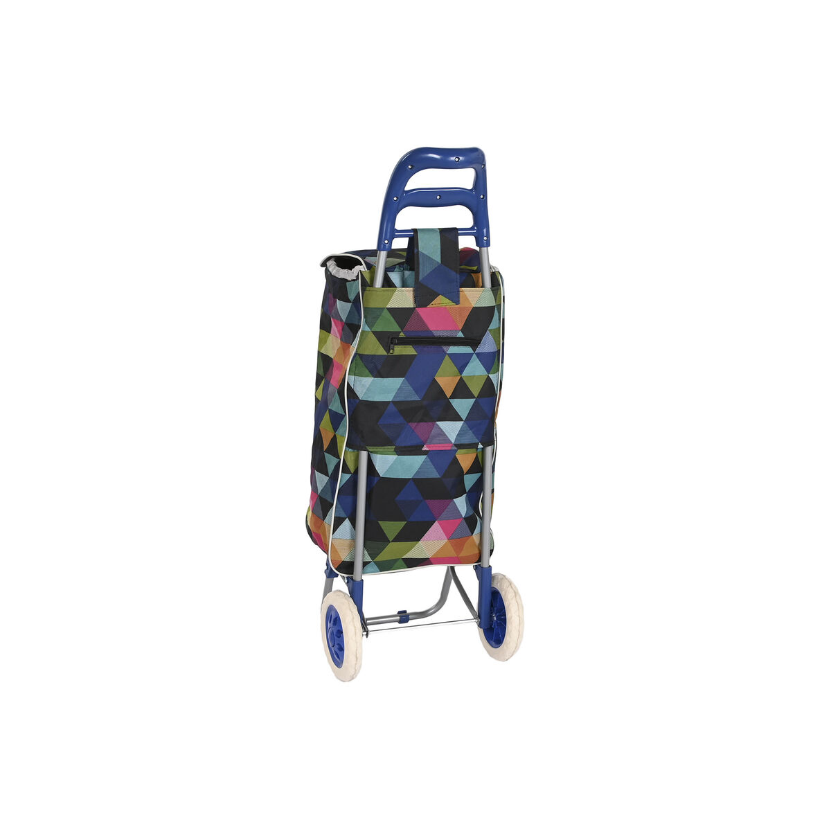 Shopping basket Home ESPRIT Blue 37 L 34 x 28 x 96 cm-5