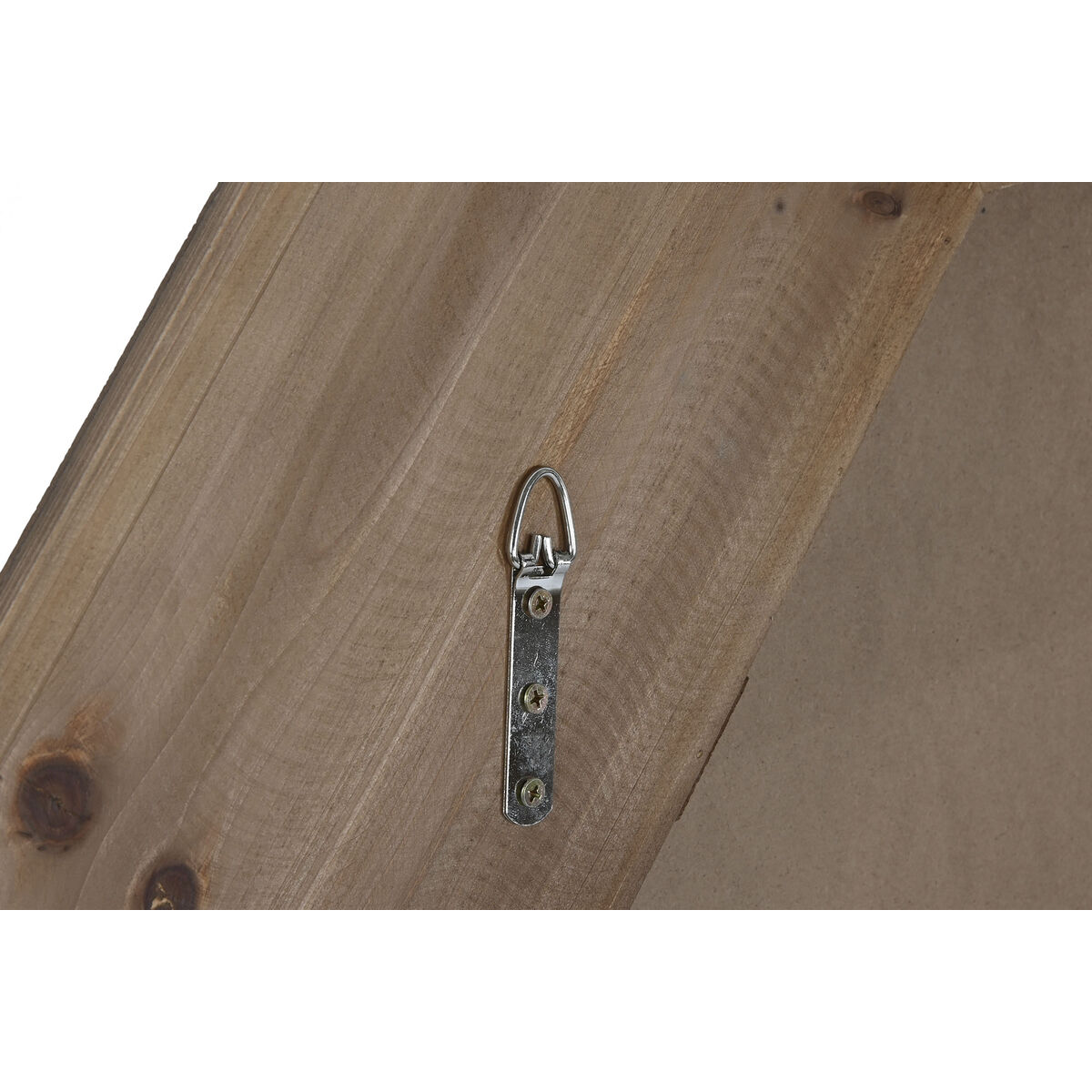 Настенное зеркало Home ESPRIT Коричневый Натуральный Ель современный 119 x 9 x 119 cm-4