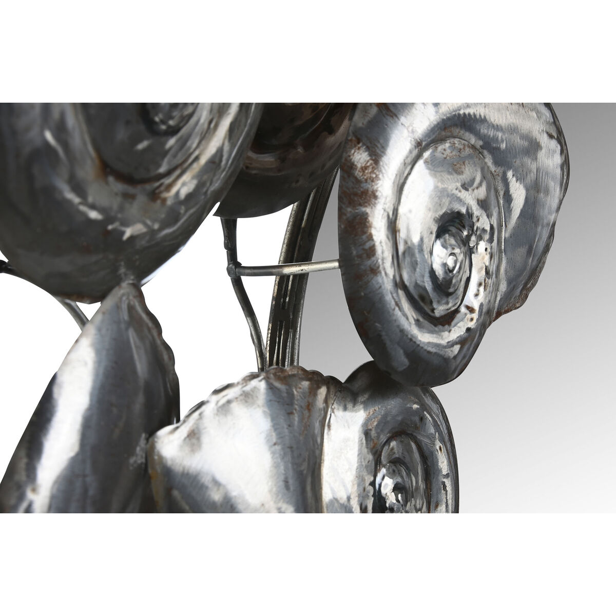 Настенное зеркало Home ESPRIT Серебристый Металл 95 x 10 x 80 cm-2