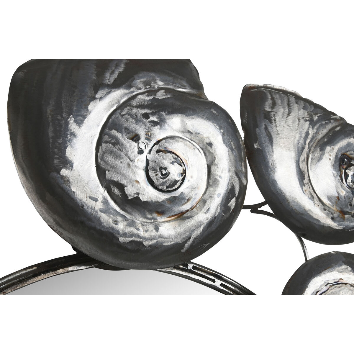 Настенное зеркало Home ESPRIT Серебристый Металл 95 x 10 x 80 cm-3