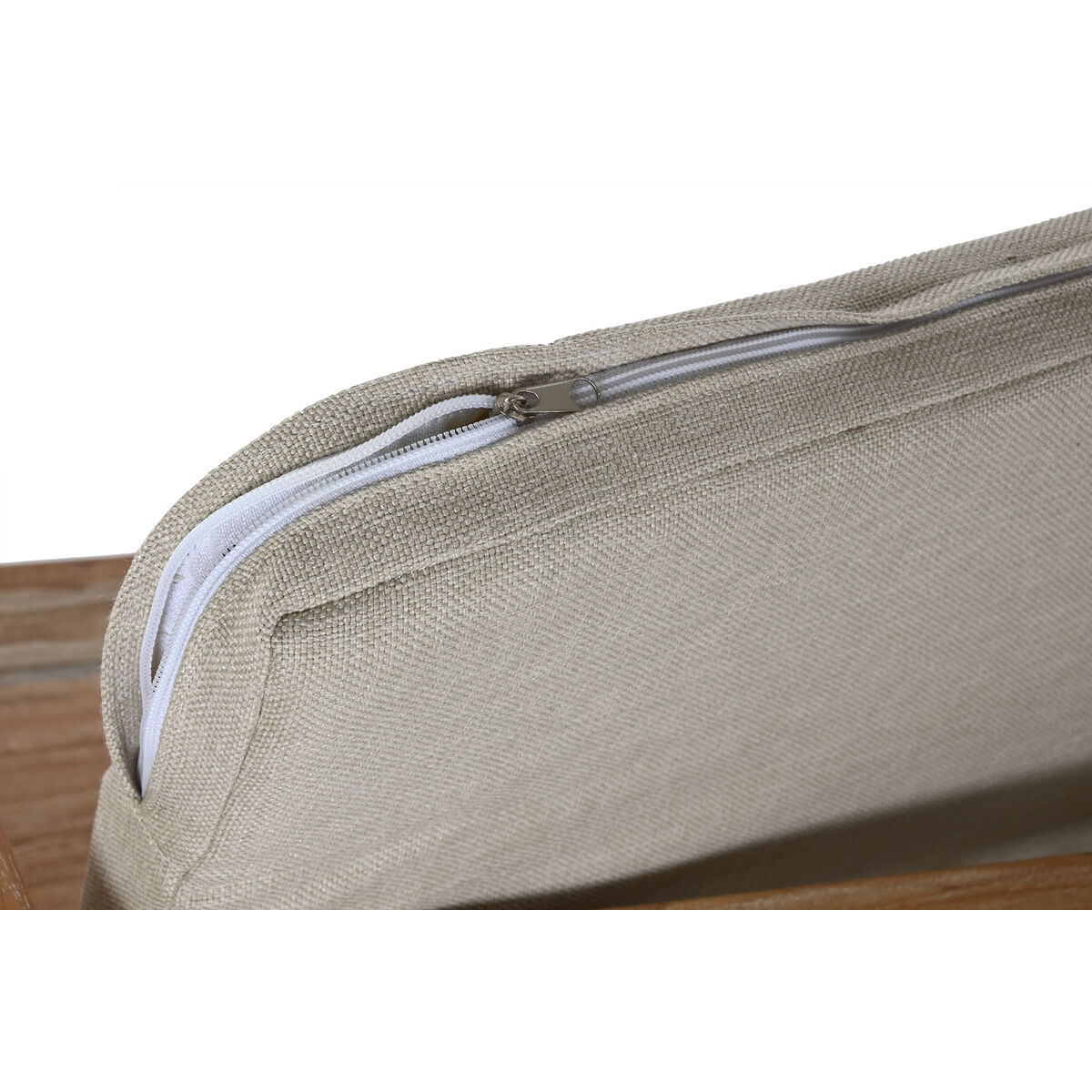 桌子套装和3张椅子Home ESPRIT米色天然柚木133 x 60 x 70 cm-4