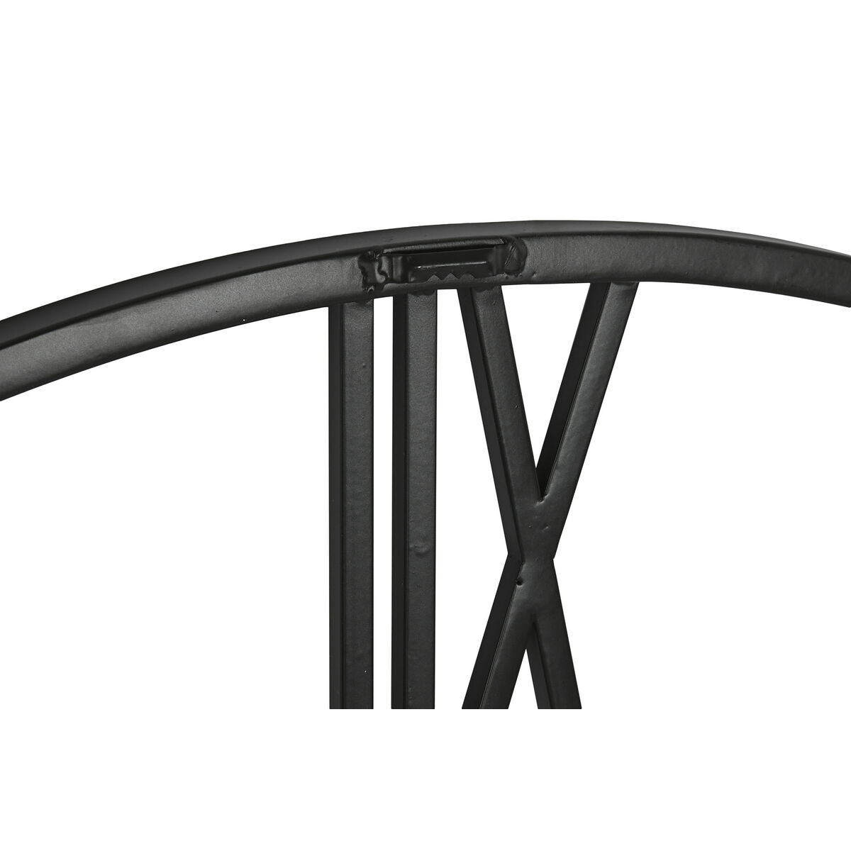 Настенное часы Home ESPRIT Чёрный Металл 100 x 3 x 100 cm-4