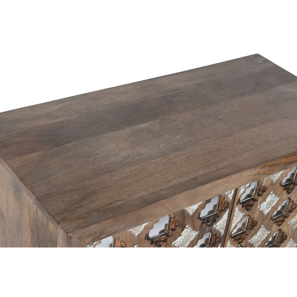 Устройство Home ESPRIT Коричневый Чёрный Серебристый 80 x 38 x 80 cm-2