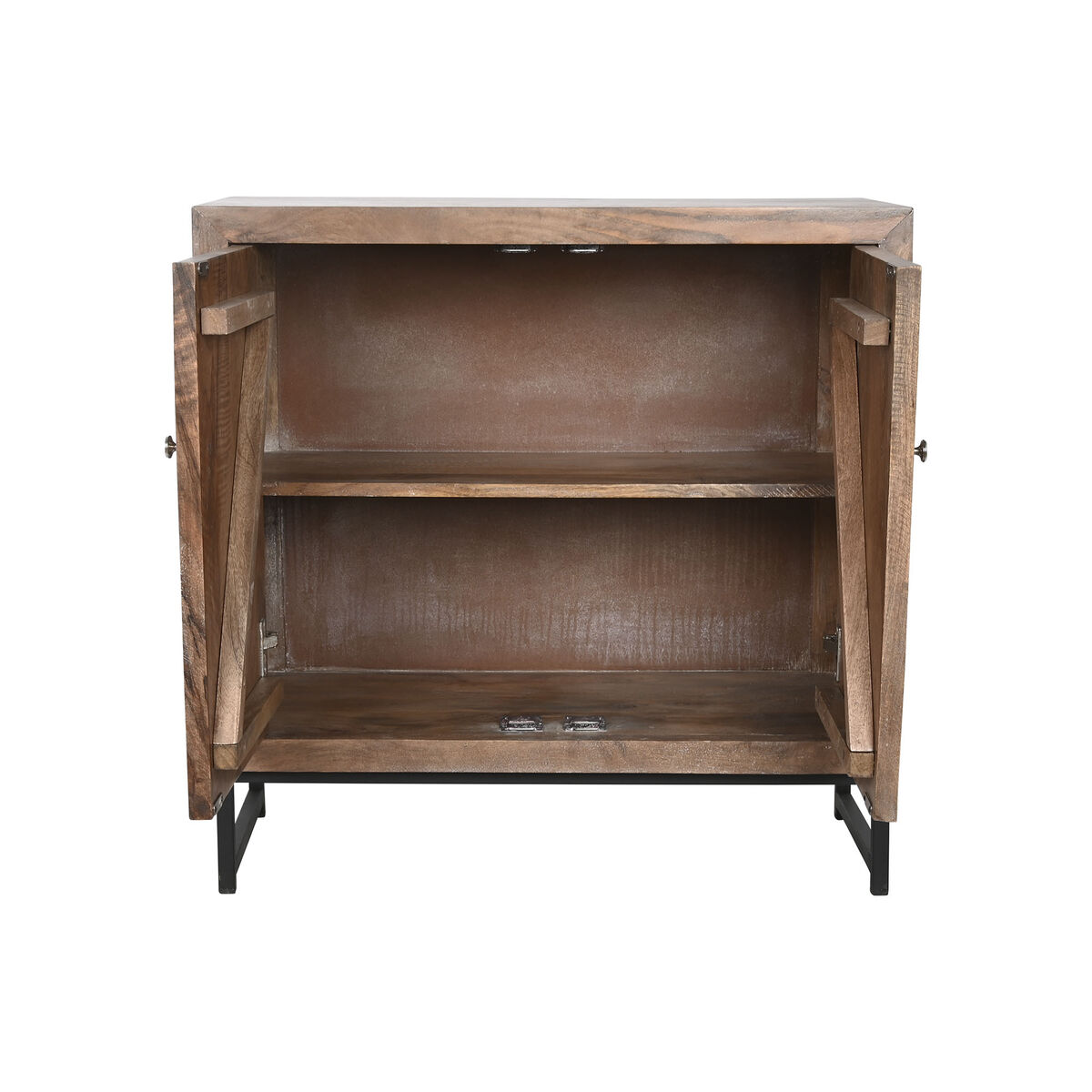 Устройство Home ESPRIT Коричневый Чёрный Серебристый 80 x 38 x 80 cm-3