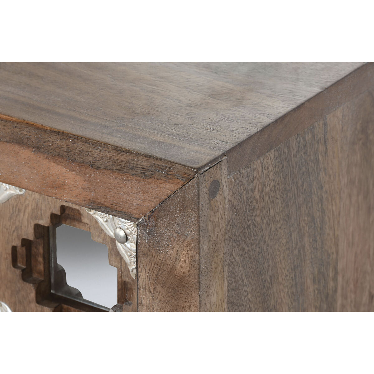 Устройство Home ESPRIT Коричневый Чёрный Серебристый 80 x 38 x 80 cm-4