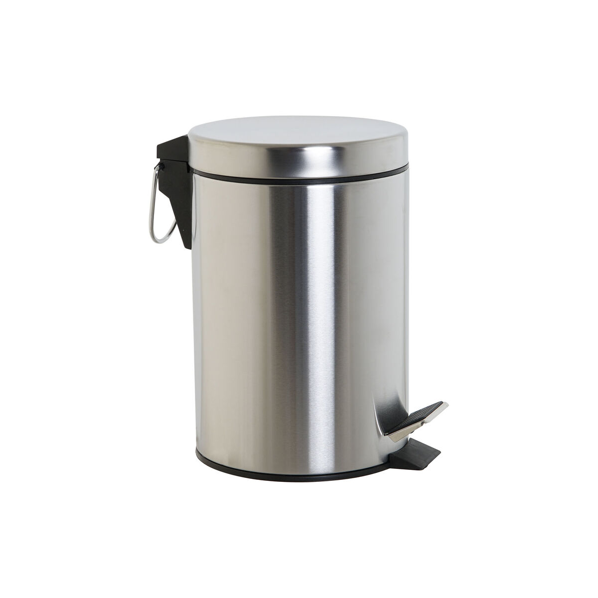 Сміттєве відро з педаллю DKD Home Decor Сріблястий 3 L