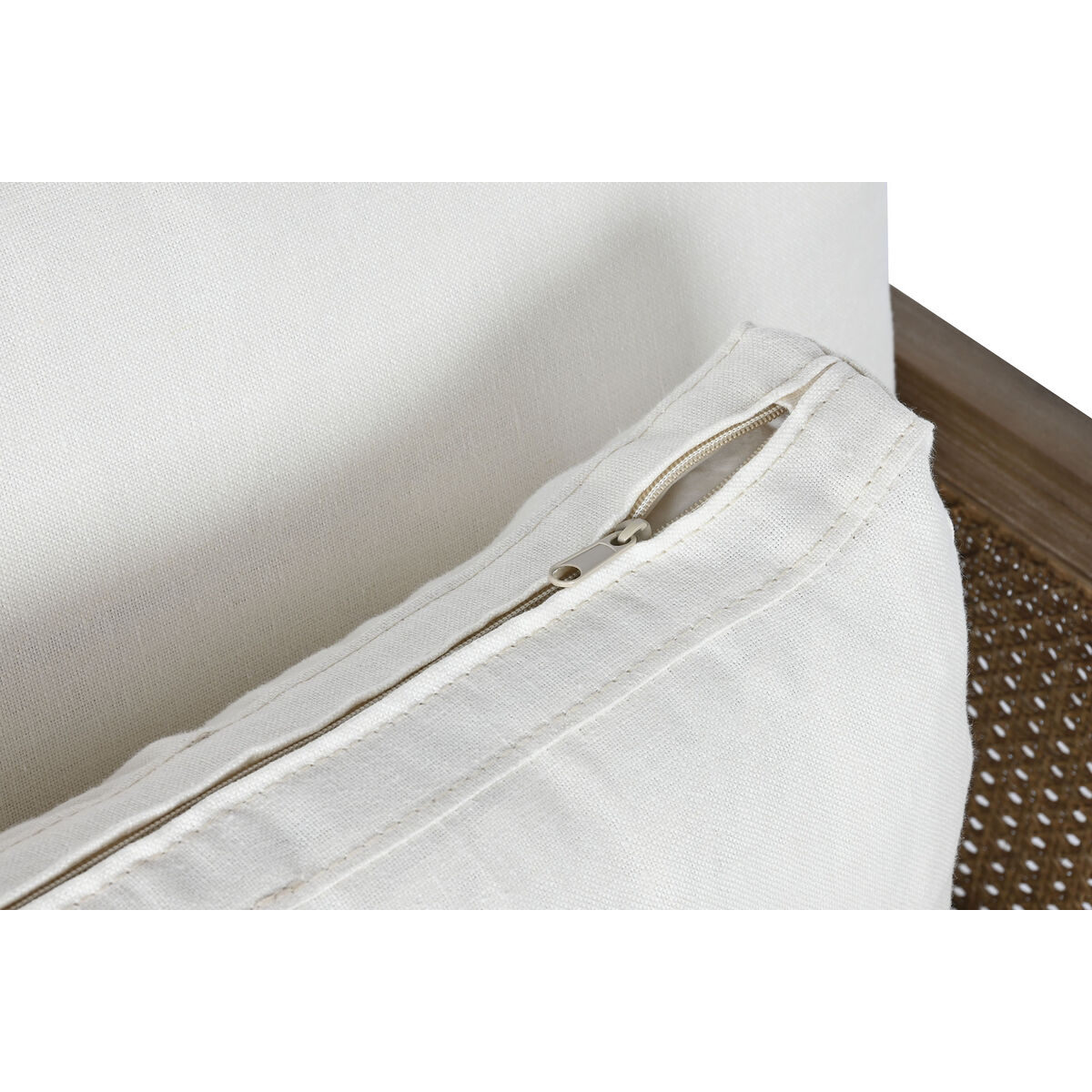 Кресло Home ESPRIT Белый Натуральный 93 x 86 x 88 cm-7