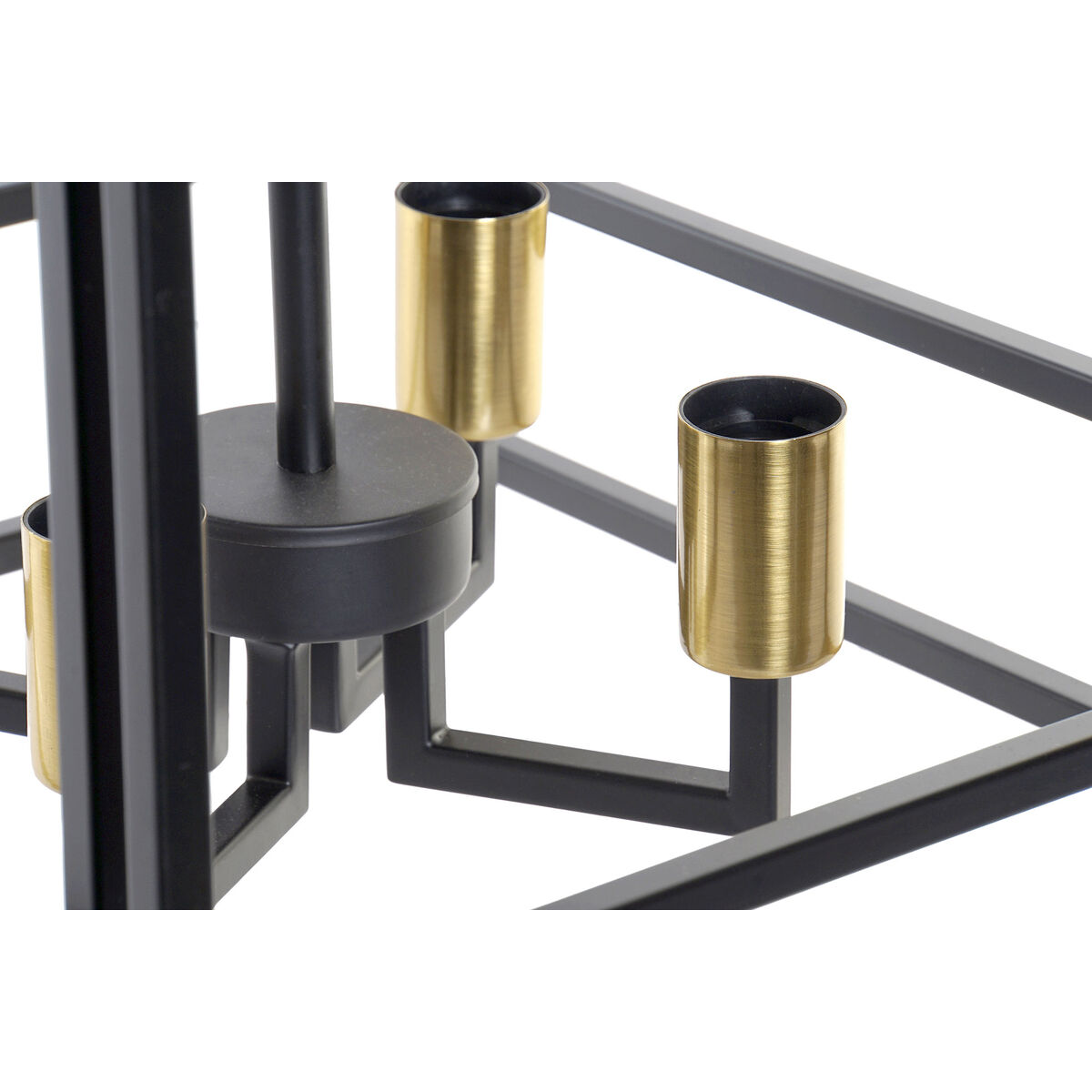 Plafonieră DKD Home Decor Black Metal 40 W 47 x 40 x 142 cm-5