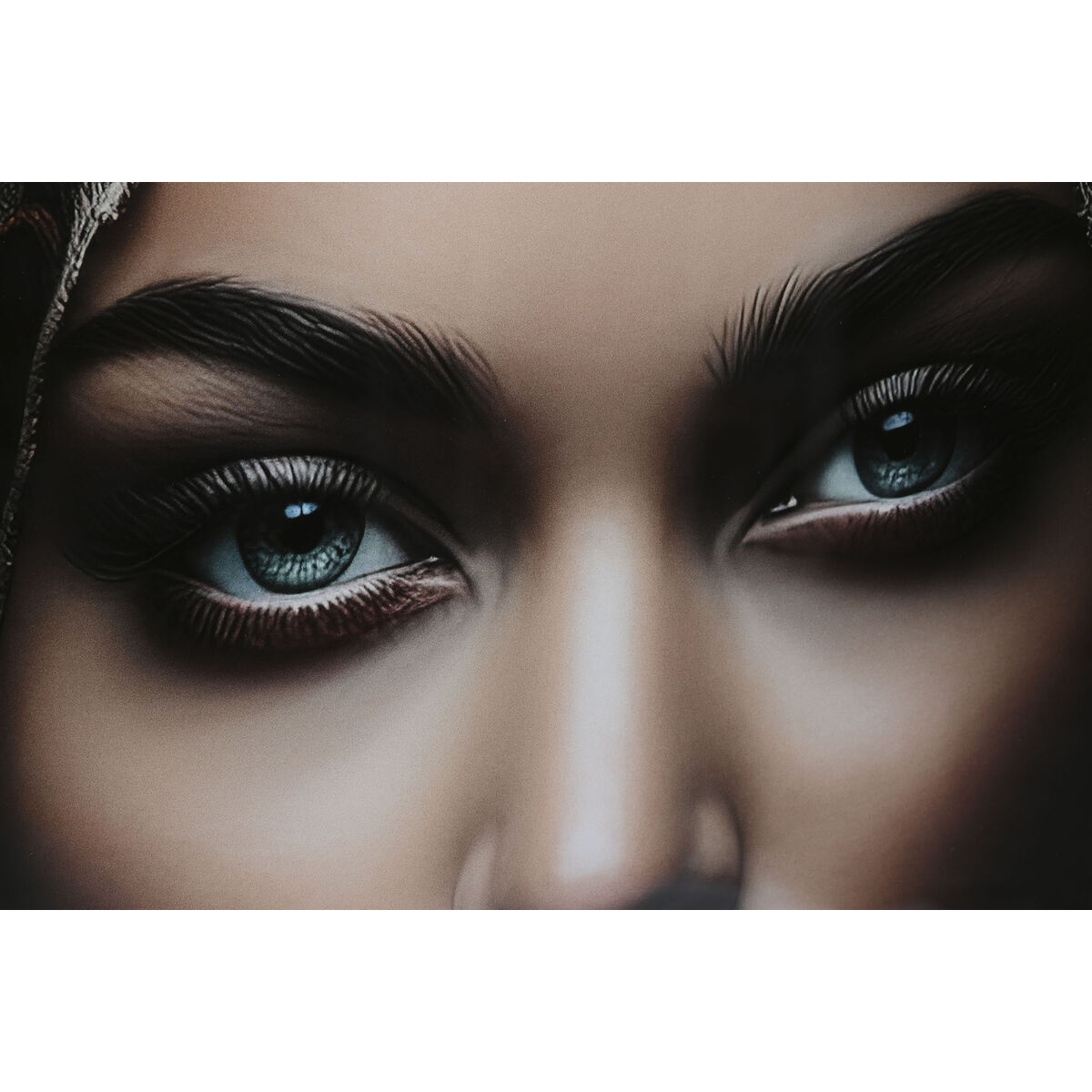 Home ESPRIT баспа суреті 80 x 0,04 x 120 см-3