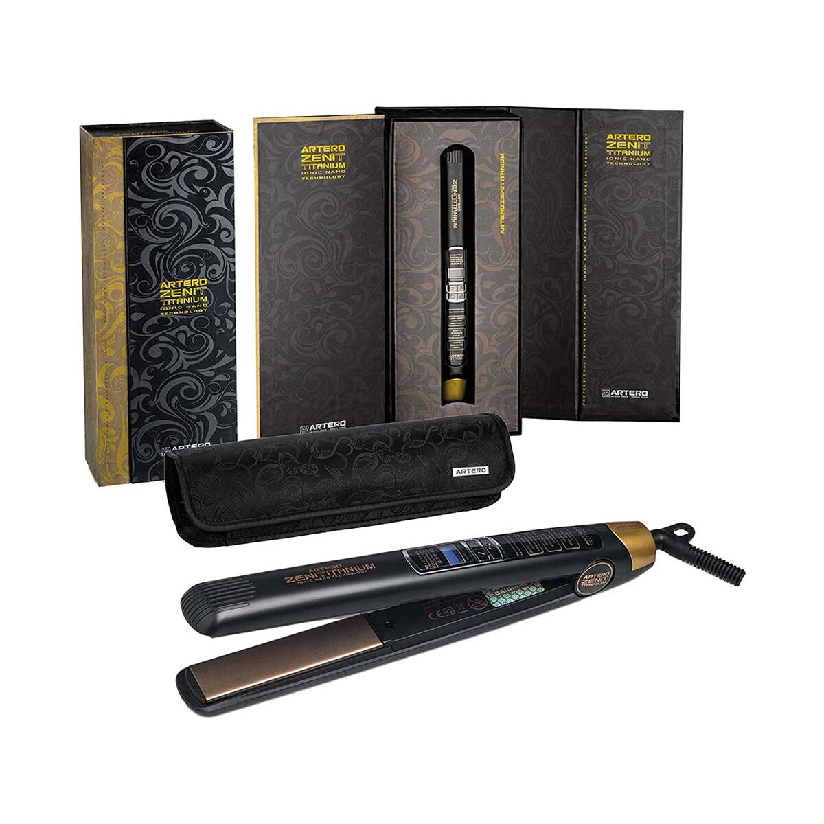 Щипцы для волос Artero Zenit Ion Nano Titanium (1 штук)-2