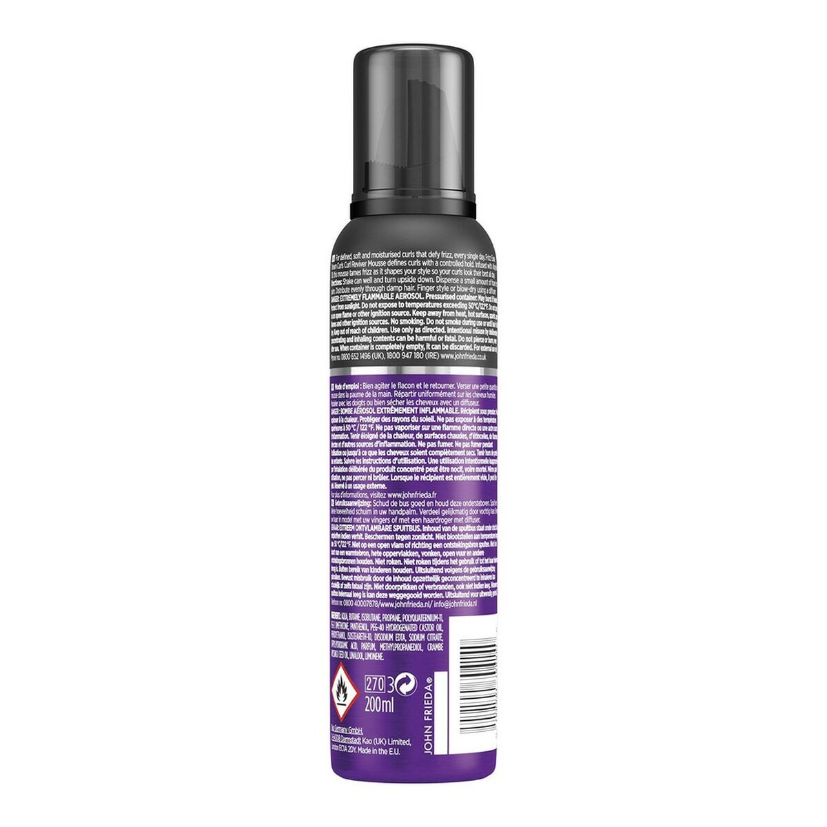 Поролон Frizz Ease John Frieda Завитые волосы (200 ml)-2