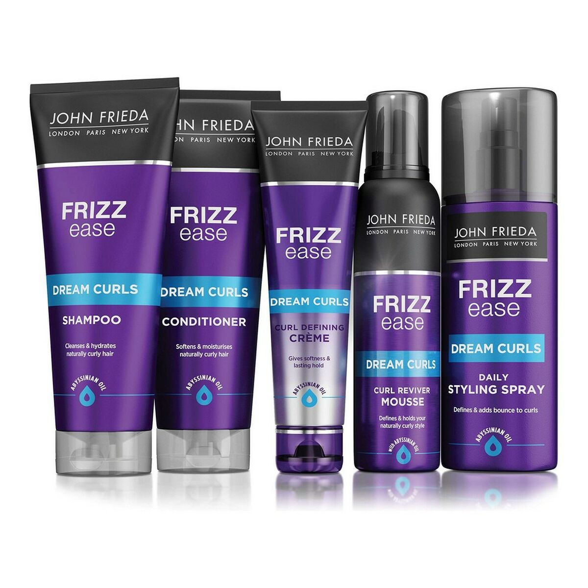 Поролон Frizz Ease John Frieda Завитые волосы (200 ml)-5