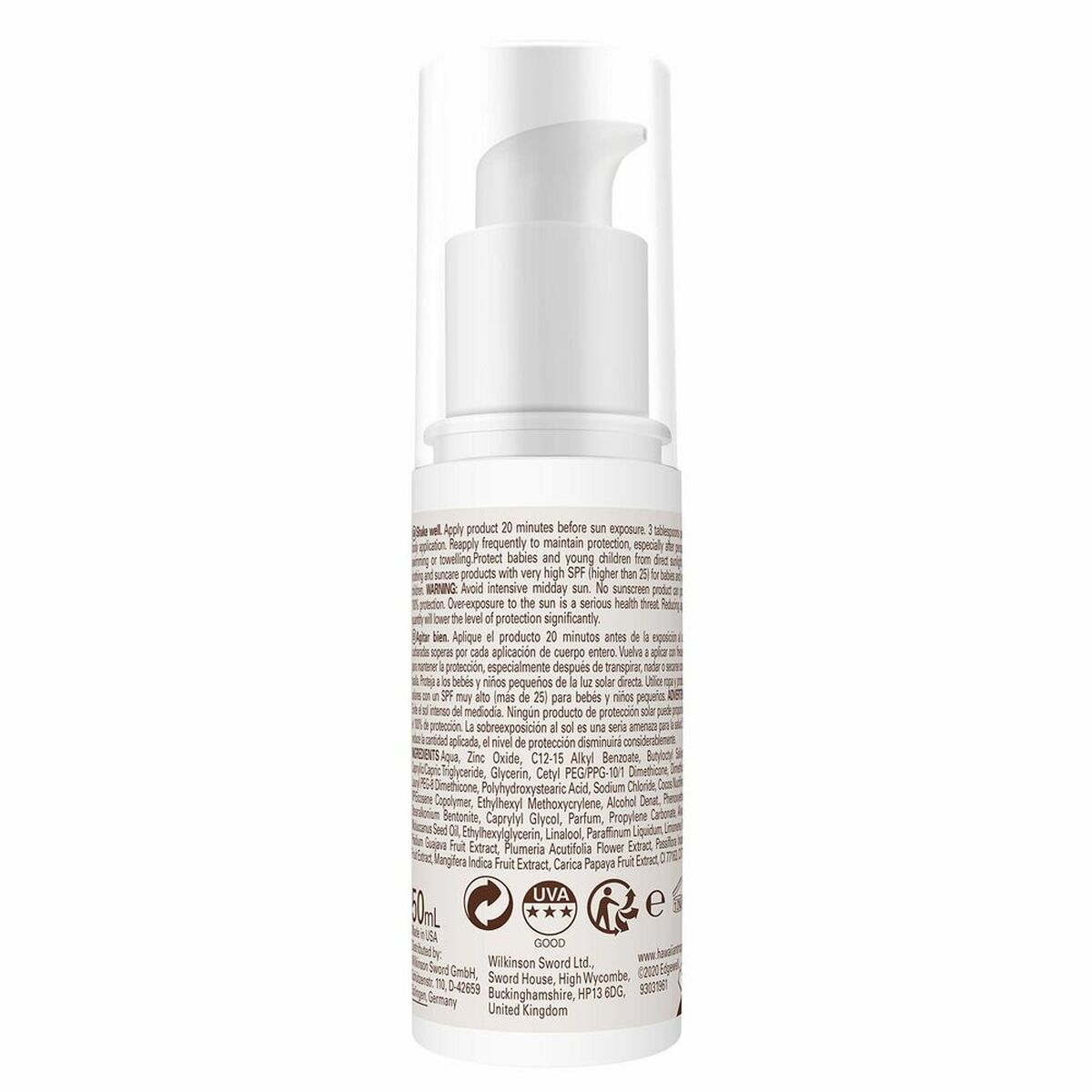 Лосьон после загара Hawaiian Tropic Y301764100 Молочко после загара Spf 30 50 ml-2