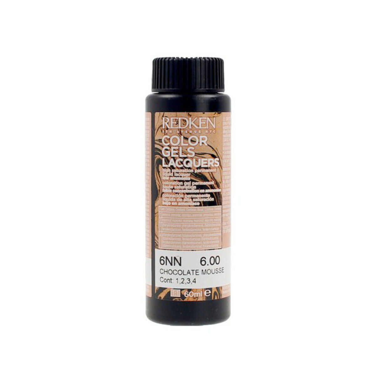 Redken 6NN-Chocolateムース永久塗料(60ml)