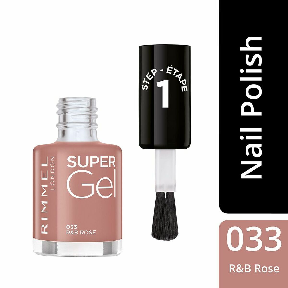 Super Rimmel London Nail Polish Nº 033 (12 ml)-4