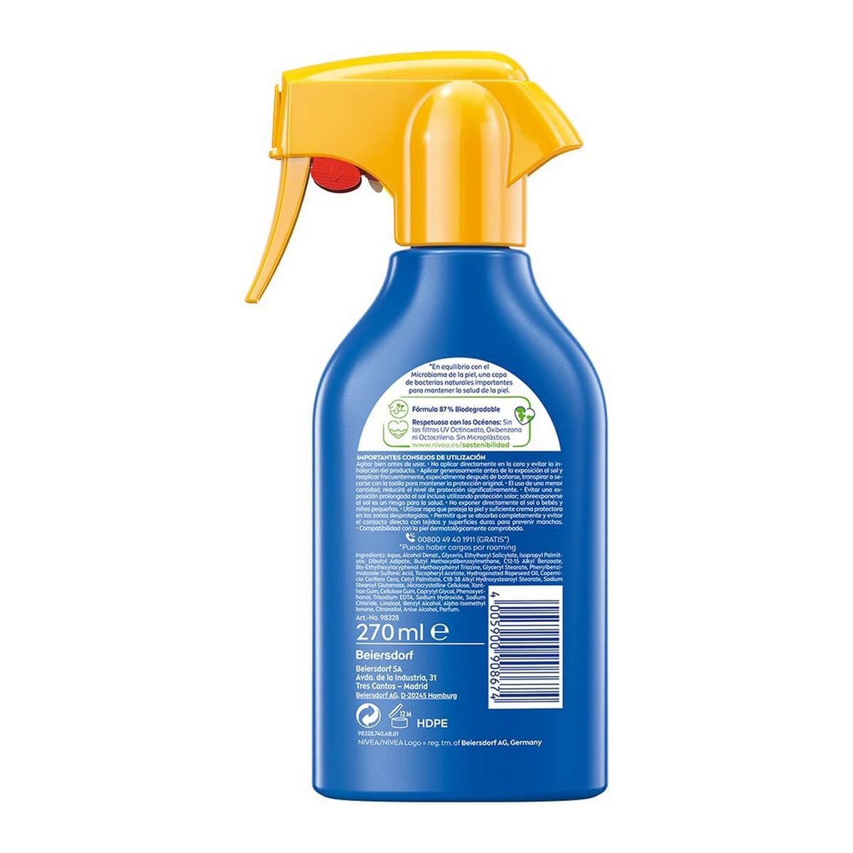 Защитный спрей от солнца Nivea Sun Средство для загара Spf 20 (270 ml)-2