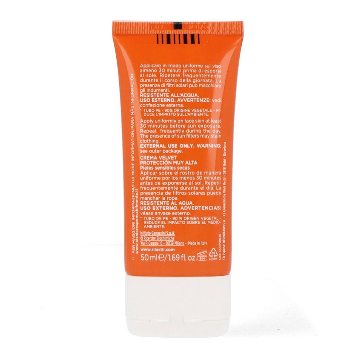 Солнцезащитное средство с цветом Rilastil Sun System SPF 50+ 50 ml-2