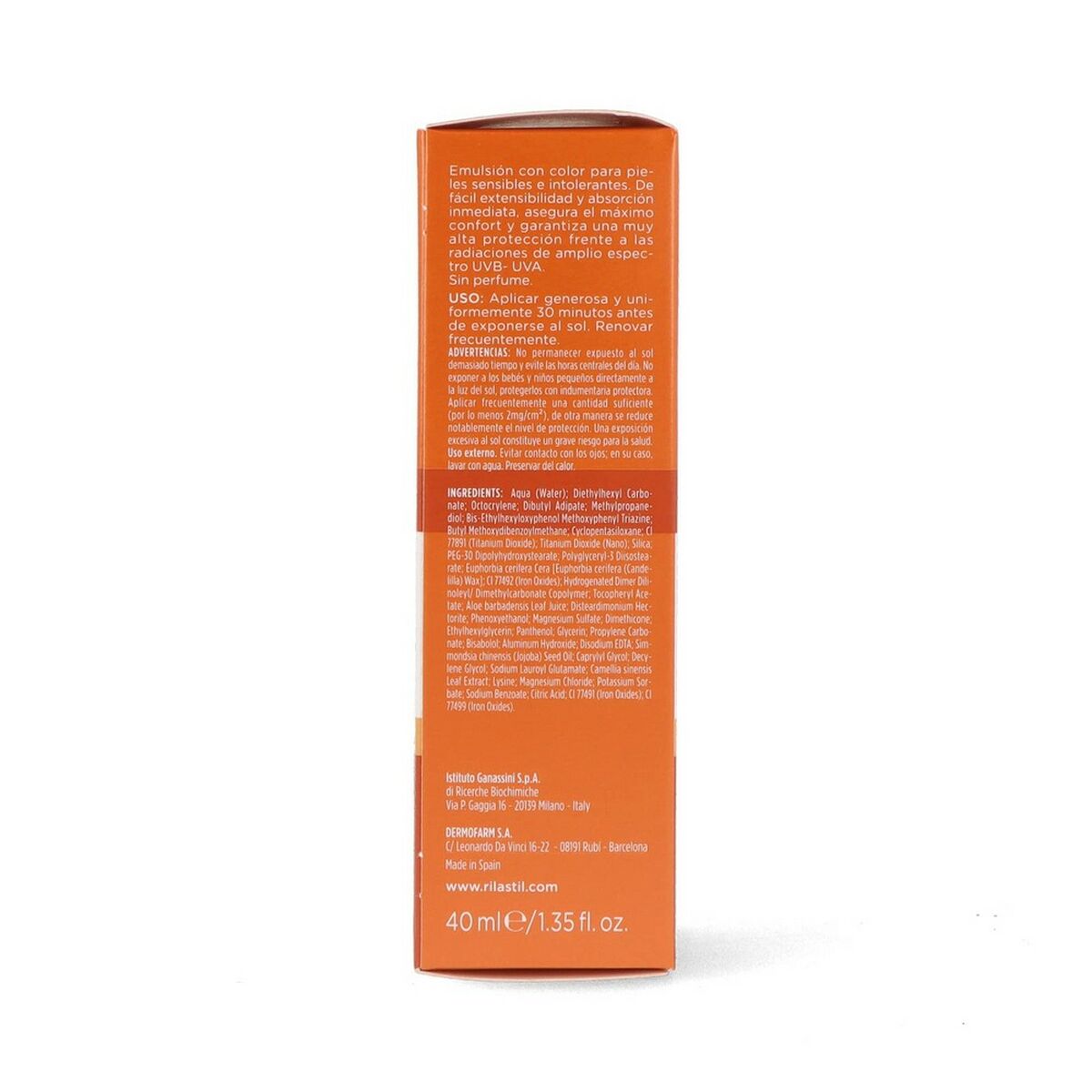 Protetor solar com a cor Rilastil Sun System Spf 50 + (50 ml)-4