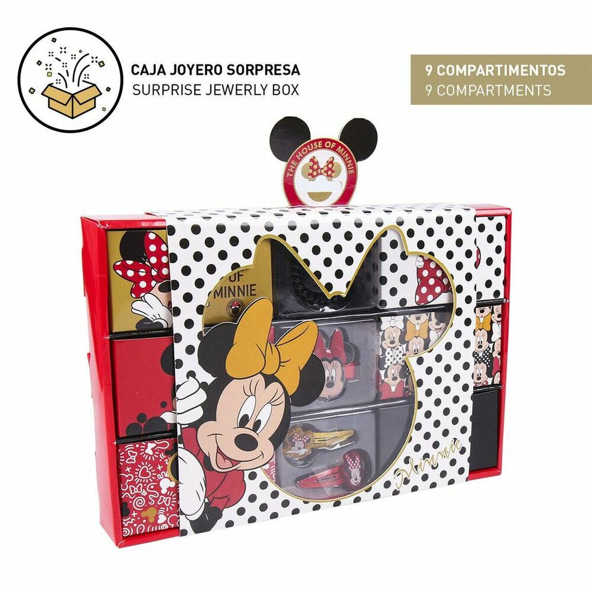 Diamond Minnie Mouse 2500001905 Pink (12 pcs)-2