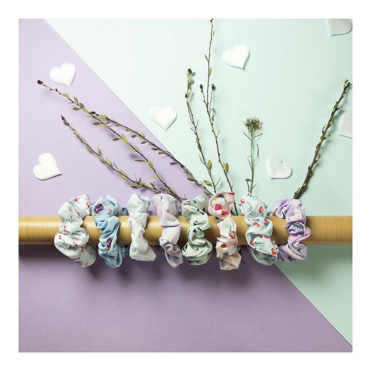 الأميرة scrunchies (5 pcs)-5