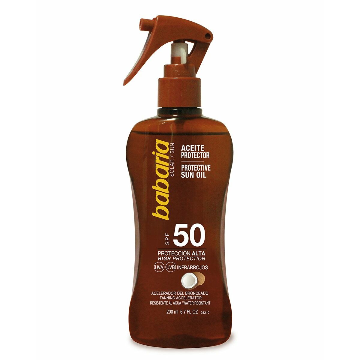 Защитное масло Babaria F-50 200 ml Кокос Spray-2
