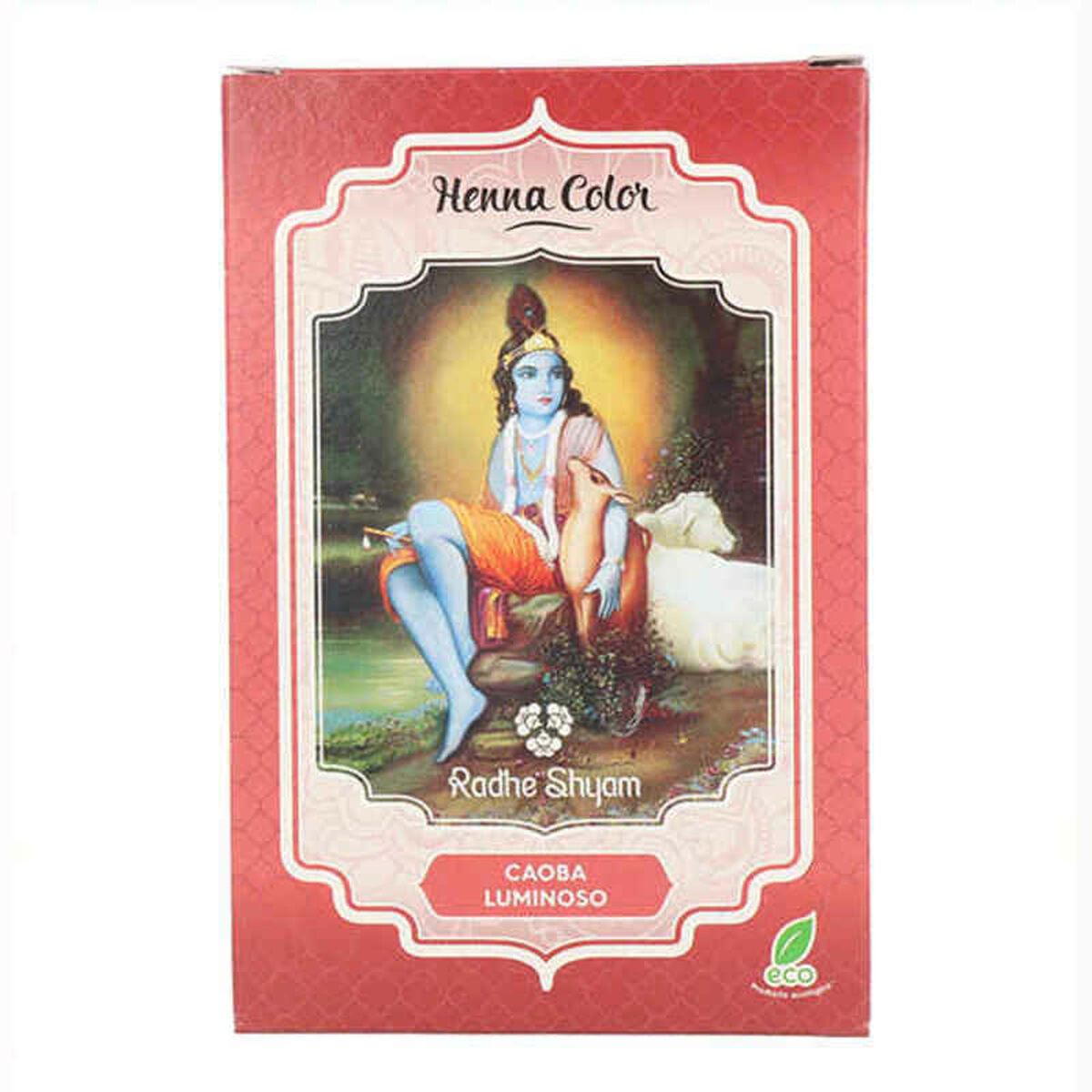 Cor semimanumérica Henna Radhe Shyam TP-8423645310457 _ 013298 _ Vendor Árvore Vermelha (100 g)