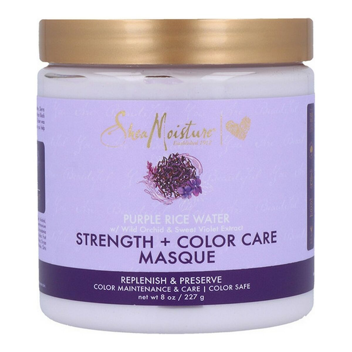 Máscara capilar Purple Rice Water Shea Moisture Purple (227 g)