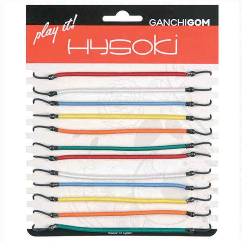Elastici per capelli Hysoki Colorato Gancio 12 Oggetti