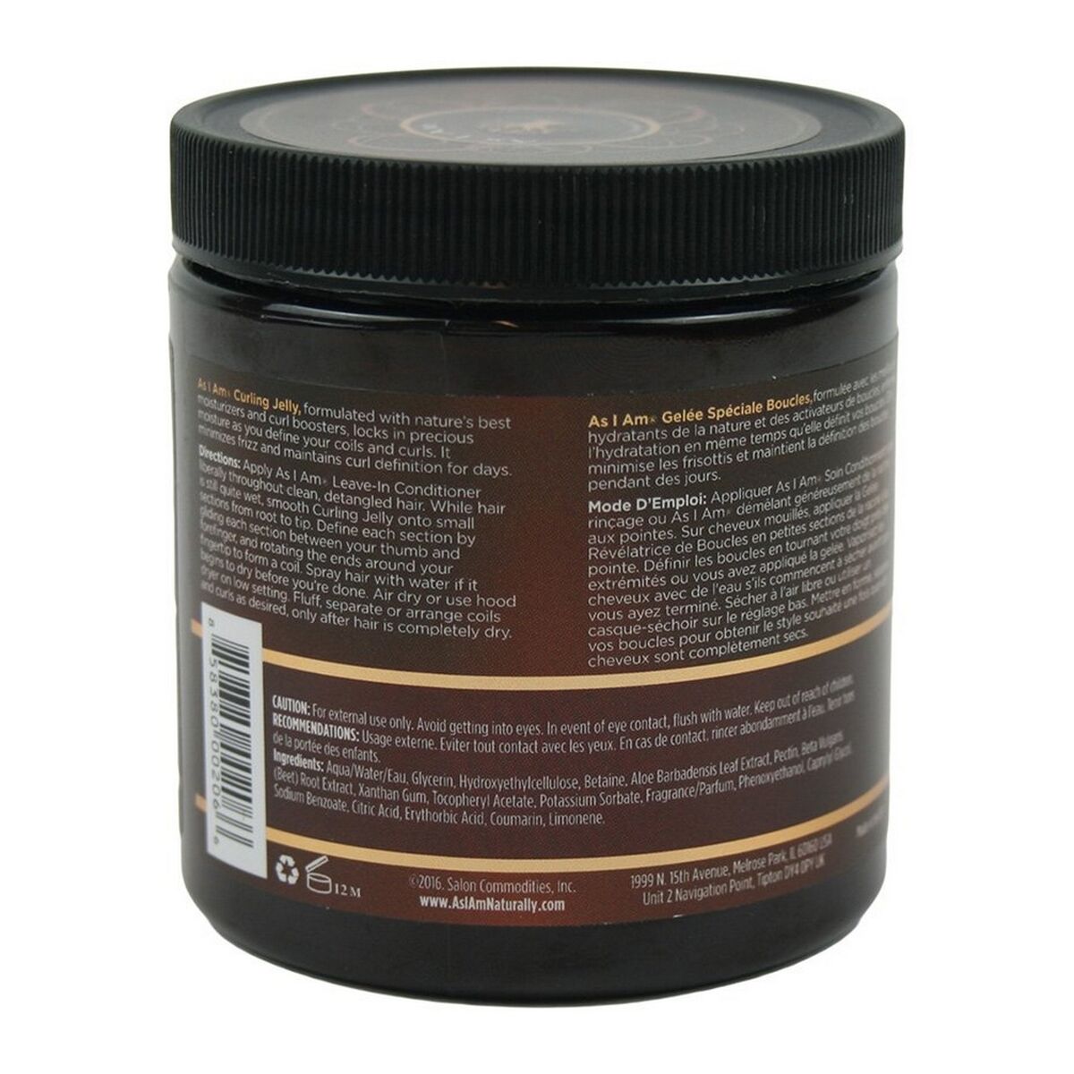 Crema per i panni pronunciati As I Am Curly Jelly (227 g)-2