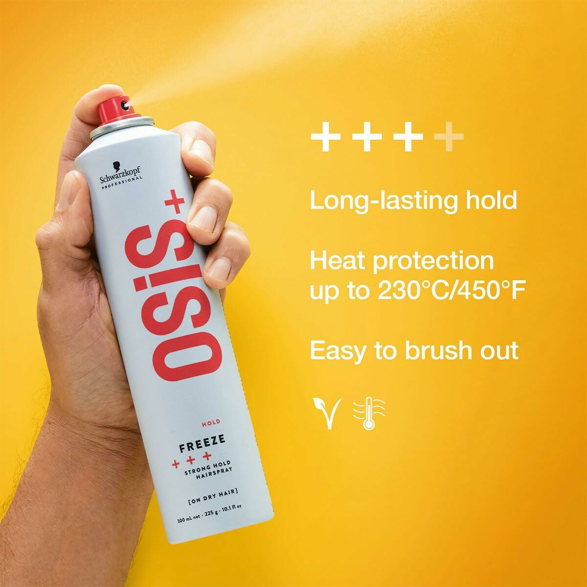 Лак сильной фиксации Schwarzkopf Osis+ Freeze 500 ml-2